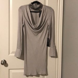 BRAND NEW Silver GUESS dress